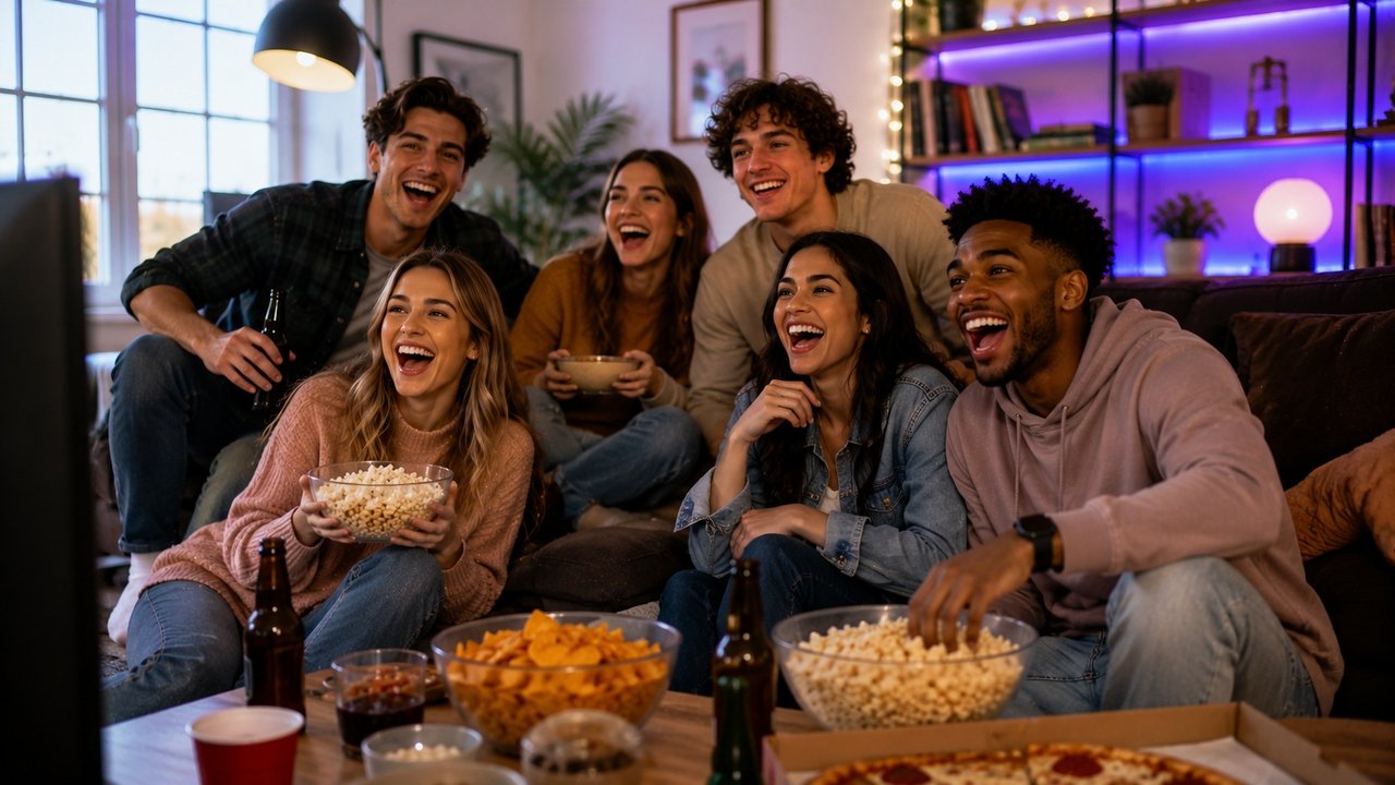 10 Filmes Divertidos para Assistir em Grupo e Rir com os Amigos