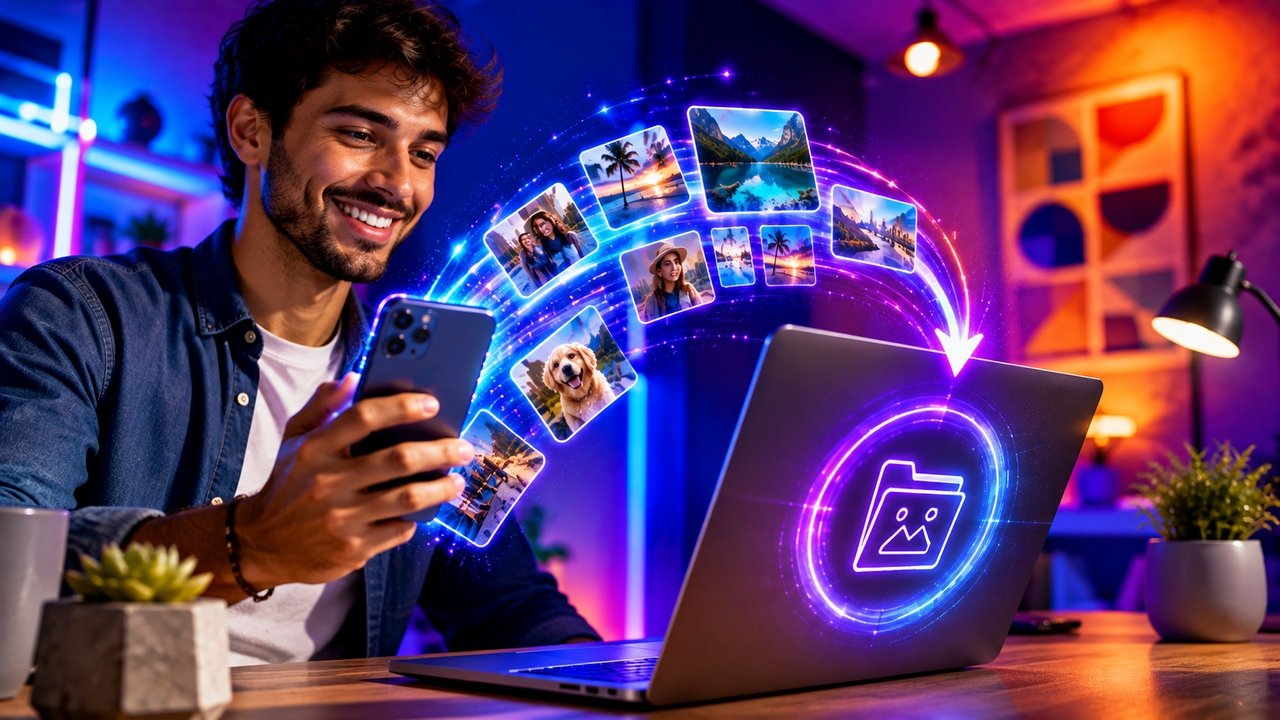 Como Passar Fotos do Celular para o Computador sem Perder a Qualidade