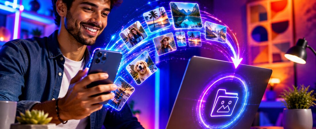 Como Passar Fotos do Celular para o Computador sem Perder a Qualidade